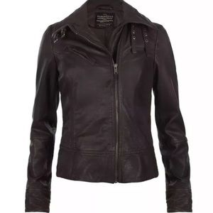 All Saints Belvedere Leather Jacket